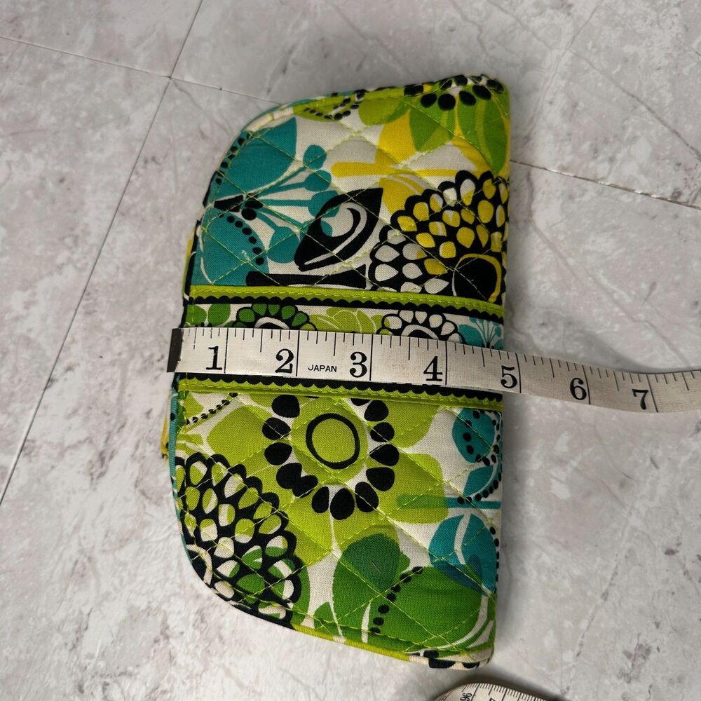 Vera Bradley Limes Up Quilted Wallet - Picture 10 of 13